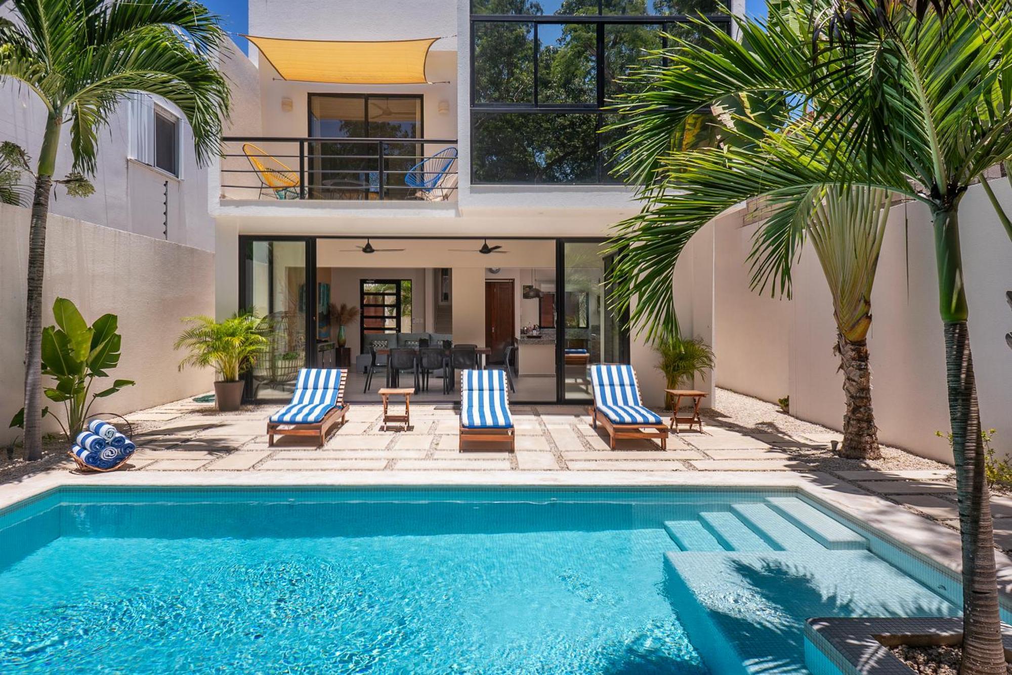 Wonderful Tropical Home 3Br, Garden, Private Pool. Tulum Esterno foto
