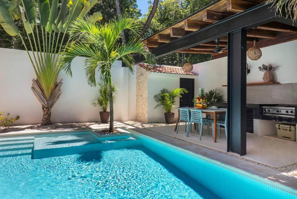 Wonderful Tropical Home 3Br, Garden, Private Pool. Tulum Esterno foto